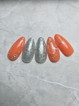 ドラマティークネイル(Dramatique Nail)/オレンジ