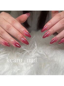 ケアル(KEARU)の写真/【4000円以下】指先を彩る♪ゆっくり丁寧なお仕上げと美フォルム形成を心ゆくまで堪能◎