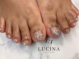 W-31 ラメホロ大人リボンネイル