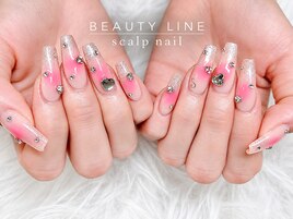 スカルプ☆チークネイル