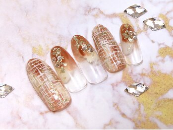 フォルチェ ゆめタウン東広島店(Folche)/ツイードネイル