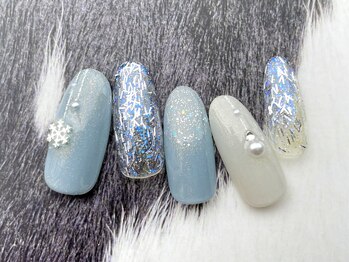 ターラ(Tara)/雪の結晶×キラキラグリッター