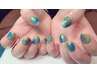 hand/nail《マシーン不使用&徹底ケア》ニュアンスArt★シンプルコース  ¥6600