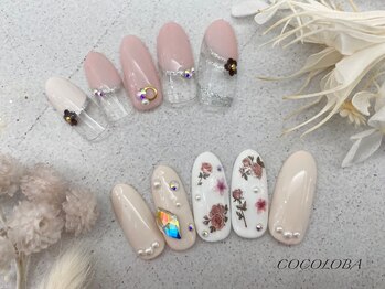 ココロバ ネイルアンドビューティーサロン(COCOLOBA)/フラワーネイル☆