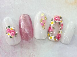 ウェディングネイル☆6600円