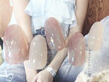 シエルネイルスタジオ 新宮店(Ciel nail studio)/【ピーチカラーネイル】