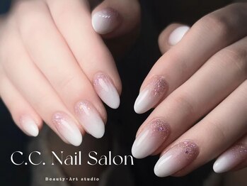 シーシーネイルサロン 池袋(C.C.Nail salon)/ラメベースカラグラデーション