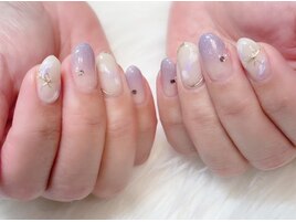 上品パープルグラデーション