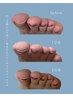 特殊ジェルを使った巻き爪ケアモニター／FOOT ワンカラー　¥15400→¥11000