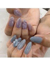 ケソン ネイル スタジオ(qeson nail studio)/バイカラーの推しネイル♪