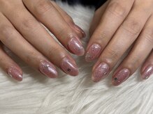 しゅくる/ピンク×ラメ