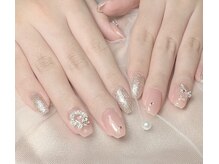 コスモス(cosmos)/ワンホン　クリスマスネイル