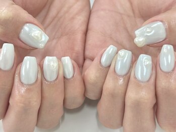 オーロラミラーネイル