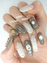 アモ ラブネイルズ(AMO Love nails)/天然石