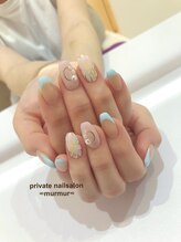 プライベート ネイルサロン マーマ(murmur)/ふんわりフラワー