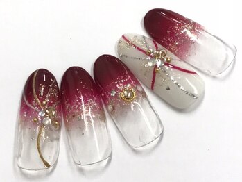 お正月ネイル 新年ネイル Pg コルンのフォトギャラリー ホットペッパービューティー