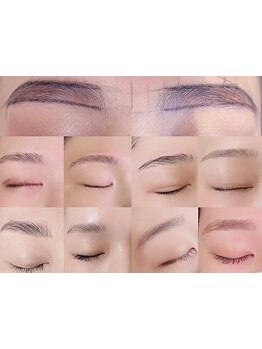 アイブロウメニューがあるサロン