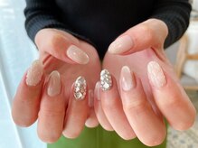 キキネイル 二子玉川(kikinail)/キルティング埋め尽くしネイル