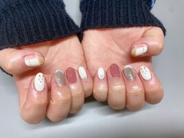 和柄ネイル