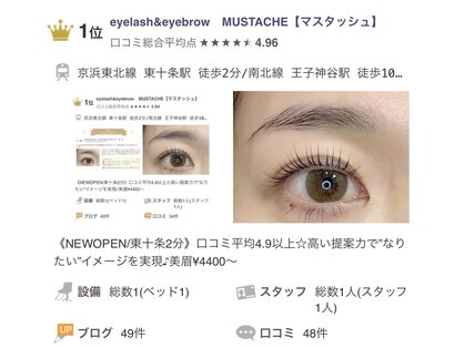 マスタッシュ(MUSTACHE)の写真