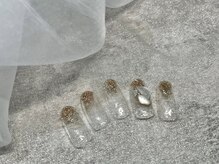 プティ アイビューティ 京橋店(peTiT eyebeauty)/ニュアンス　塗りかけネイル