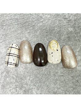 ネイルアンドアイラッシュ アール(ar)/季節のトレンドコース