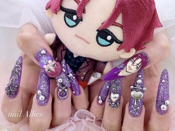 ネイル アリーズ セカンド(nail Allies 2nd)/痛ネイル 3Dパーツ 長さ出し