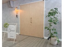 シャンス(Chance)/サロンの玄関です