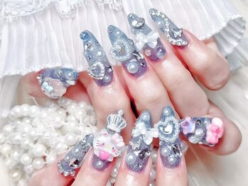 クイーンズネイルサロン(Queen's nail salon)/持ち込みデザイン