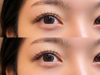 ガトウ 広島店(GatoU)の写真/【1月OPEN★】全席完全個室のプライベート空間♪自まつげのような軽さと自然さで好印象に◎八丁堀駅すぐ！