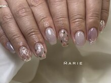 ザ マリー 三条店(THE MARIE)/4)7000円 手描きアート 0409c