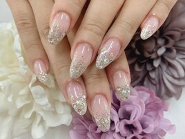 (松崎)シンプルラメグラ☆