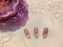 ネイル アンド ボディ ローサ(ROSA)/ホワイトフラワーレース