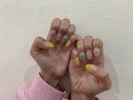 丸フレンチネイル