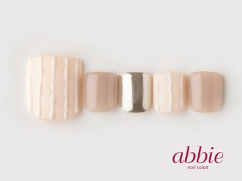 ネイルサロン アビー 宮益坂店(abbie)/ぷっくりストライプ ¥12672