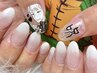 【痛ネイルAコース】キャラ1本+ワンカラー/ラメ♪13100円