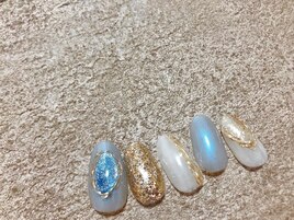 7.8月定額B ブローチネイル