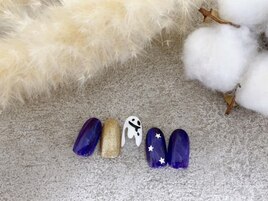 9.10月限定ハロウィンネイル