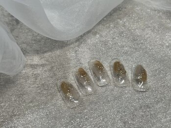 プティ アイビューティ 京橋店(peTiT eyebeauty)/塗りかけネイル ニュアンス