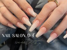 ゆず/グラテーションネイル