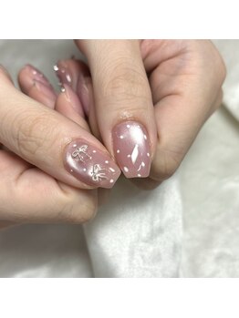 アイリッシュネイル 久屋大通店(Irish Nail)/ぷるマグ×リボン
