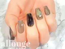 アロンジェ 甲府中央店/秋ニュアンスネイル☆