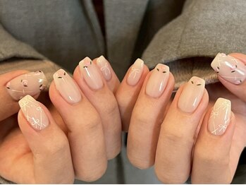 リット バイ セブンルックス 大宮東口店(Lit by 7LOOKS)/90分アート/8000/持ち込み