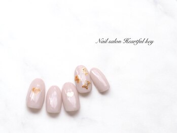 ネイルサロン ハートフルキー(Heartful key)/くまちゃんネイル¥8000