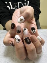 ネイルサロン クール(Nailsalon Coeur)/バレンタインネイル