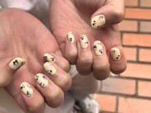 サロン アクセシブル(salon ACCESSIBLE)/ホロフラワーネイル