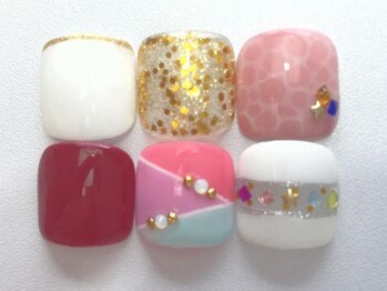 フットmenu☆親指アートコース有