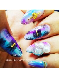 ★人気のオルテガネイル★