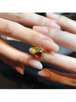 キャプラスネイル ミュウ(CAPLUS NAIL Mew)/ポイントVカットストーン