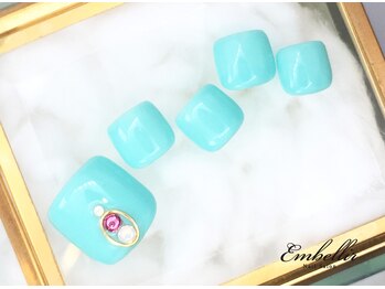 アンベリール 横浜店(Embellir)/(581)シンプルストーンネイル